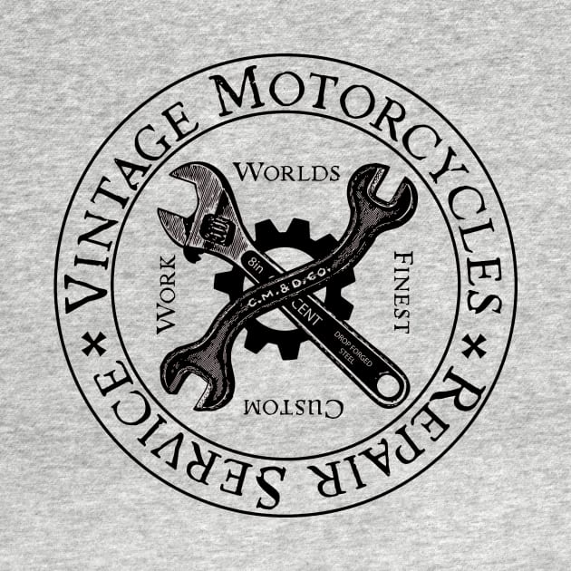 Vintage Motorcycle Repair Service by RosaLinde2803